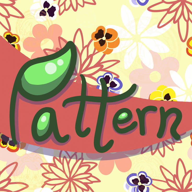 Pansy Pop Pattern