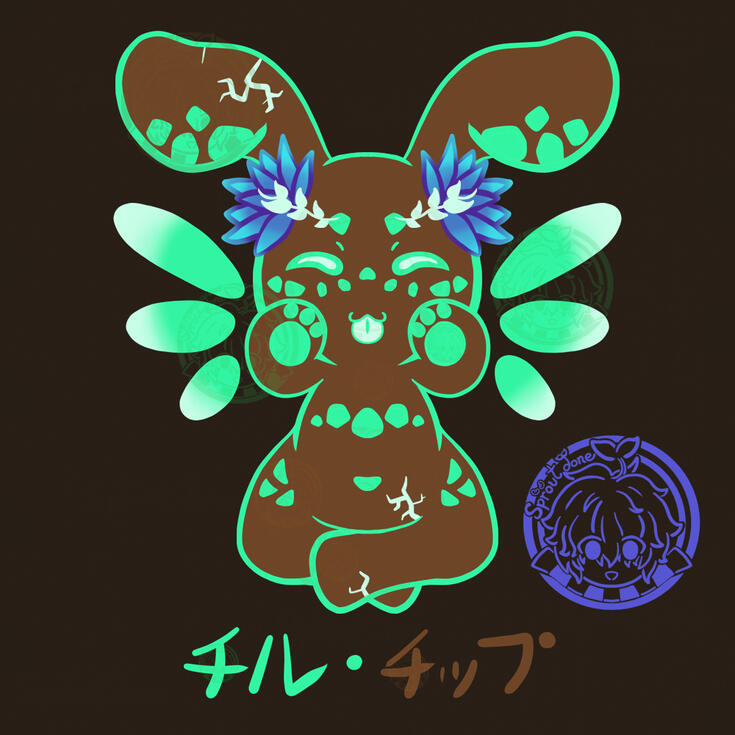 Chill Chip Mint Bunny